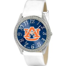 Game Time Women's NCAA Auburn University Tigers Glitz Watch, Silver