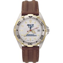 Gents Nashville Predators All Star Watch With Leather Strap