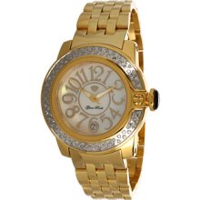 Glam Rock Lady SoBe 40mm Diamond Gold Plated Watch- GR31009D Watches : One Size