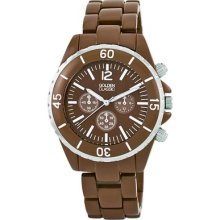 Golden Classic Women's Nautical Notion Watch in Brown