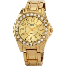 Golden Classic Women's Time's Up Watch in Gold