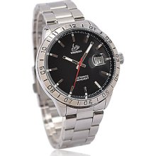 Gorgeous Men Stainless Steel Mechanical Wrist Watch M11