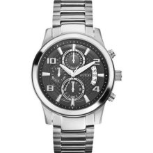 Guess Guess Gent's Stainless Steel Case Chronograph Date Watch U0075g1