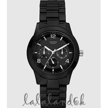Guess Marciano U13578l2 Black Mini Spectrum Chrono Feminine Watch & Patent Bag