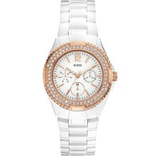 GUESS Rose Gold-Tone Feminine Classic Watch