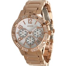 Guess U0141L3 Watch Ladies - MOP Dial Stainless Steel Case Quartz Movement