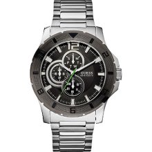 Guess Watch, Case And Bracelet Steel Polished