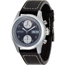 Hamilton Khaki Field Black Dial Chronograph Automatic Mens Watch H71466583
