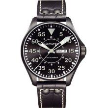 Hamilton Men's H64715885 Khaki Pilot Grey Dial Watch