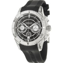 Hamilton Men's 'Seaview' Stainless Steel and Rubber Automatic Wat ...