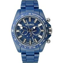 Haurex Italy Aston Multifunction Blue Dial Men's watch #B0366UB1