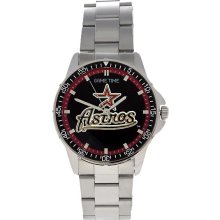 Houston Astros Men's Coach Series Steel Watch