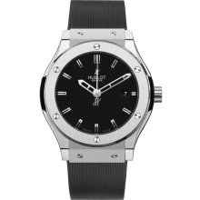 Hublot Men's Classic Fusion 45mm Black Dial Watch 511.ZX.1170.LR
