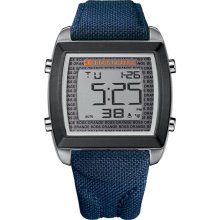 Hugo Boss Orange Chronograph Digital Fabric Men's Watch 1512607