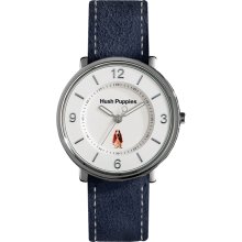 Hush Puppies Blue Leather Strap Ladies Watch 3624L032522