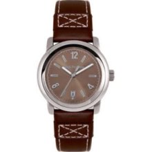 Hush Puppies HP.3378M.2517 40.0 mm Genuine leather Men Watch - Brown