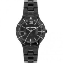 Hush Puppies HP.3575L.1502 Ladies Stainless Steel Dial Watch - Black