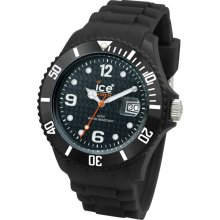 Ice-Watch Sili Collection Black Silicone Unisex Watch SIBKUS09