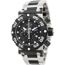 Invicta 0402 Mens Chrono Black Dial Subaqua Nitro Watch