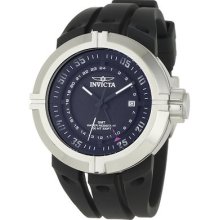 Invicta 0832 Men's Force Contender Gmt Black Polyurethane