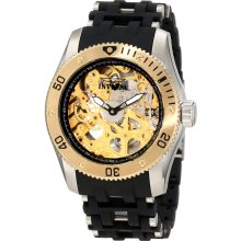 Invicta 10353 Sea Spider Mechanical Black Polyurethane Men's Watch