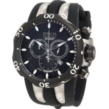 Invicta 10835 Reserve Venom Fang Stainless Steel Case Black Tone Dial