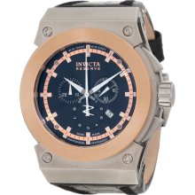 Invicta 10947 Men's Reserve Akula Black Textured Dial Rose Gold Tone B