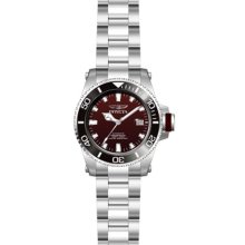 Invicta 11214 Pro Diver Automatic Burgundy Dial Men's Watch