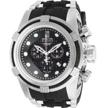 Invicta 12954 Men's Jason Taylor Polyurethane Band Black Dial Watch