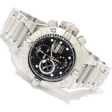 Invicta 6525 Men $4795 Subaqua 4 Black Dial Automatic Stainless Steel Watch