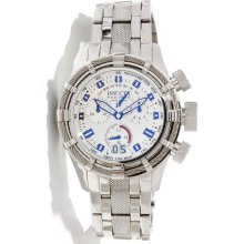 Invicta Men's 11935 Bolt Reserve Chrono Silver Dial Stainless Watch