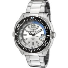 Invicta Mens Ii Collection Silver Dial Stainless Steel Bracelet Watch 1329