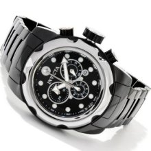 Invicta Men's Mobula Ceramic & Tungsten Quartz Chronograph Bracelet Watch