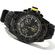 Invicta Men's Ocean Baron Swiss Quartz Chronograph Stainless Steel Polyurethane Strap Watch