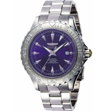 Invicta Men's Pro Diver Automatic Stainless Steel Case and Bracelet Blue Tone Dial 2301