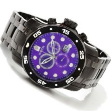Invicta Men's Scuba Pro Diver Quartz Chronograph Stainless Steel Bracelet Watch