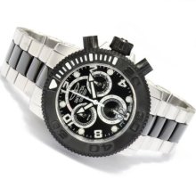 Invicta Men's Sea Hunter Swiss Quartz Chronograph Stainless Steel Bracelet Watch