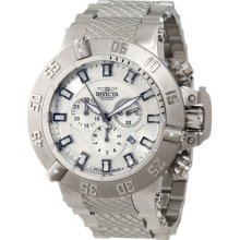 Invicta Men's Stainless Steel Case Silver Dial Subaqua Noma III 500M Chronograph Diver 1894