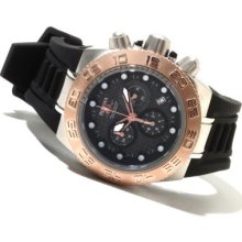 Invicta Mid-Size Subaqua Sport Quartz Chronograph Stainless Steel Polyurethane Strap Watch