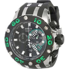 Invicta Reserve Analog Chrono Black Mens Watch 0904