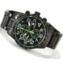 Invicta Reserve Men's Military Swiss Automatic Chronograph Tachymeter Stainless Steel Bracelet Watch