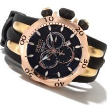 Invicta Reserve Men's Venom Fang Swiss Made Quartz Chronograph Polyurethane Strap Watch