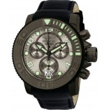 Invicta Sea Hunter Chronograph Grey Dial Mens Watch 10719