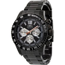 Invicta Signature II Divers Chronograph Black Dial Mens Watch 7412