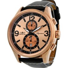 Invicta Signature II Elegant Mens Chronograph Quartz Watch 7418