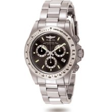 Invicta Speedway Black Dial Chrono Dive