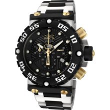 Invicta Subaqua Nitro Steel And Polyurethane Chronograph Mens Watch 0403