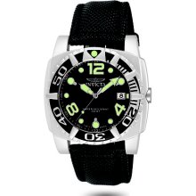 Invicta Watch Pro Diver Aluminum QTZ Black Mesh Dial