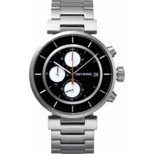 Issey Miyake Watch - 'W' - Steel - Silver/Black