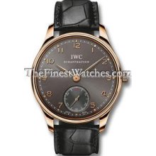 IWC Portuguese Hand-Wound Red Gold Watch 5454-06